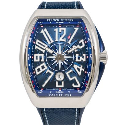 フランクミュラー ヴァンガード V 45 SC DT AC YACHT (BL)