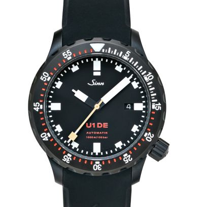 ジン ダイビングウォッチ 1010.0241-Silicone-LFC-Blk