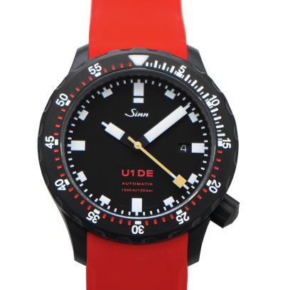 ジン ダイビングウォッチ 1010.0241-Silicone-LFC-Red