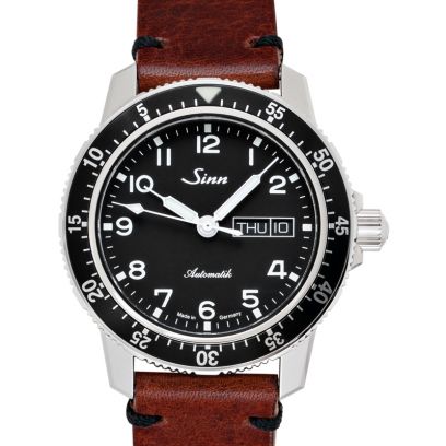ジン インストゥルメント ウォッチ 104.011-Leather-CIVS-Brw-DSB