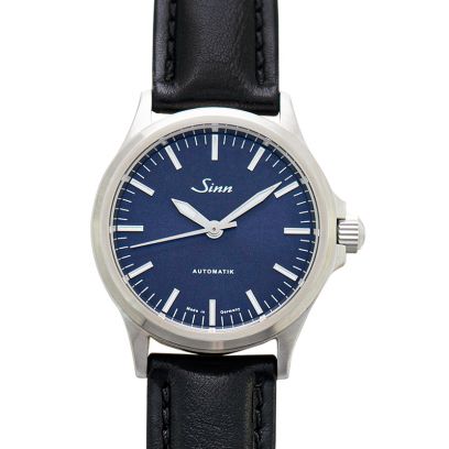 ジン インストゥルメント ウォッチ 556.0104-Leather-Calfskin-Blk