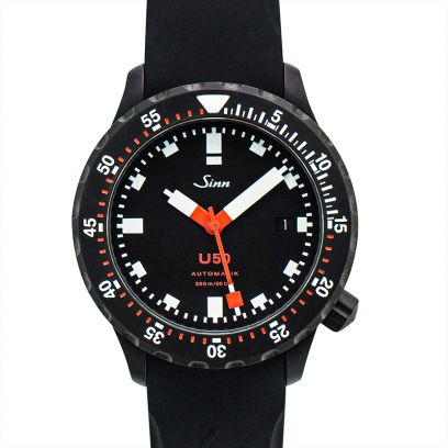 ジン ダイビングウォッチ 1050.020-Silicone-LFC-Blk