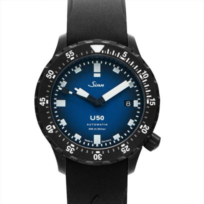 ジン ダイビングウォッチ 1050.0202-Silicone-LFC-Blu