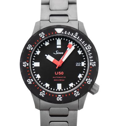 ジン ダイビングウォッチ 1050.050-Solid-2LSS