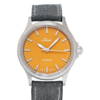 ジン インストゥルメント ウォッチ 556.0114-Leather-Grey
