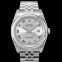 ロレックス デイトジャスト 自動巻き グレー 文字盤 ステンレス メンズ 腕時計 116200-0067 画像 4