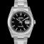 ロレックス デイトジャスト 自動巻き ブラック 文字盤 ステンレス メンズ 腕時計 116200/22 画像 4