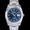 ロレックス デイトジャスト 自動巻き ブルー 文字盤 ステンレス メンズ 腕時計 116200/24 画像 4