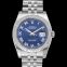 ロレックス デイトジャスト 自動巻き ブルー 文字盤 ステンレス メンズ 腕時計 116234/2 画像 4