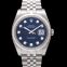 ロレックス デイトジャスト 自動巻き ブルー 文字盤 ステンレス メンズ 腕時計 116234/9 画像 4