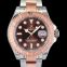ロレックス ヨットマスター 自動巻き ブラウン 文字盤 ステンレス メンズ 腕時計 116621 Chocolate 画像 4