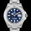 ロレックス ヨットマスター 自動巻き ブルー 文字盤 プラチナ メンズ 腕時計 116622 画像 4