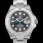 ロレックス ヨットマスター 自動巻き シルバー 文字盤 プラチナ メンズ 腕時計 116622 dark grey 画像 4