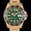 ロレックス GMTマスターⅡ 自動巻き グリーン 文字盤 イエローゴールド メンズ 腕時計 116718LN GN 画像 4