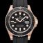 ロレックス ヨットマスター 自動巻き ブラック 文字盤 ローズゴールド メンズ 腕時計 126655 画像 4