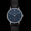 ノモス グラスヒュッテ タンジェント 自動巻き ブルー 文字盤 ステンレス ボーイズ 腕時計 177 画像 4