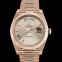 ロレックス デイデイト 自動巻き イエロー 文字盤 ローズゴールド メンズ 腕時計 228235 Pink Roman 画像 4