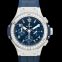 ウブロ ビッグ  バン クォーツ ブルー 文字盤 ステンレス メンズ 腕時計 341.SX.7170.LR.1204 画像 4