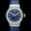 ウブロ ビッグ  バン クォーツ ブルー 文字盤 ステンレス レディース 腕時計 361.SX.7170.LR.1204 画像 4