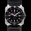 ベル＆ロス インストゥルメント 自動巻き ブラック 文字盤 ステンレス メンズ 腕時計 BR0392-D-BL-ST/SRB 画像 4