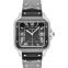 カルティエ サントス ドゥ カルティエ 自動巻き グレー 文字盤 ステンレス メンズ 腕時計 WSSA0037 画像 2