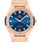 ウブロ Classic Fusion Automatic Blue Dial 18kt Rose Gold Men's Watch 510.OX.7180.OX 画像 1
