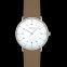 ユンハンス マックスビル手巻き シルバー 文字盤 ステンレス メンズ 腕時計 027/3701.04 画像 5