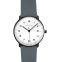 ユンハンス マックスビルクォーツ ホワイト 文字盤 ステンレス メンズ 腕時計 041/4064.04 画像 1
