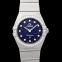 オメガ コンステレーション クォーツ ブルー 文字盤 ステンレス レディース 腕時計 131.15.25.60.53.001 画像 4