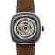 セブンフライデー P-シリーズ 自動巻き スケルトン 文字盤 グレー メンズ 腕時計 P2B/01 画像 1