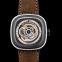 セブンフライデー P-シリーズ 自動巻き スケルトン 文字盤 グレー メンズ 腕時計 P2B/01 画像 4