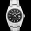 ロレックス デイトジャスト 自動巻き ブラック 文字盤 ステンレス メンズ 腕時計 126200-0004 画像 4