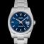 ロレックス パーペチュアル 自動巻き ブルー 文字盤 ステンレス レディース 腕時計 115200/9 画像 4