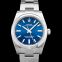 ロレックス パーペチュアル 自動巻き ブルー 文字盤 ステンレス レディース 腕時計 124200-0003 画像 4