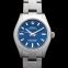 ロレックス パーペチュアル 自動巻き ブルー 文字盤 ステンレス レディース 腕時計 277200-0003 画像 4