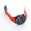 ジン Diving Watch U1 DE Black Dial Red Silicone Strap with Large Folding Clasp Watch 44mm 1010.0241-Silicone-LFC-Red 画像 2