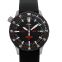 ジン Diving Watches Black Dial Strap Watch 44 mmmm 403.051-Silicone-SFC-Blk 画像 1