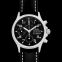 ジン Instrument Chronographs Black Dial Strap Watch 38.5 mmmm 356.022-Leather-CSW-RBlk 画像 4