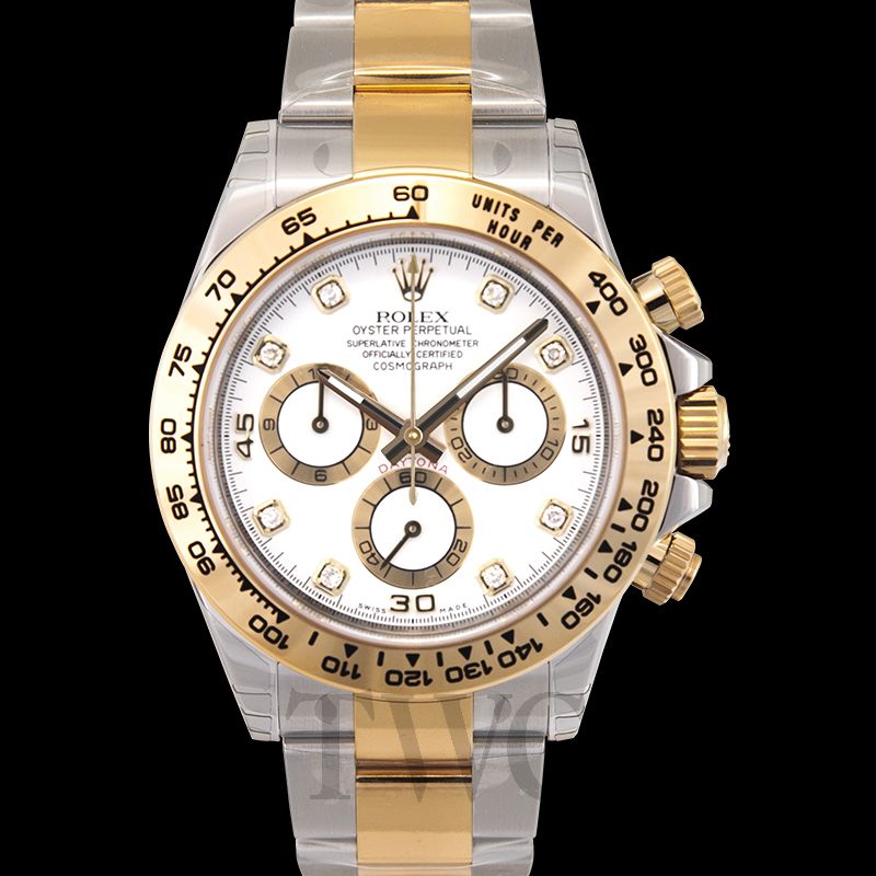 kps ROLEX正規品 コスモグラフ デイトナ ホワイト ゴールド ダイアル 116500 116503 並行輸入品 北米 ロレックス スイスメイド