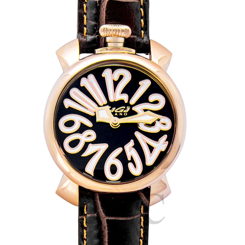 ガガミラノ GAGA MILANO マニュアーレ40mm5021.4 極美品バンド