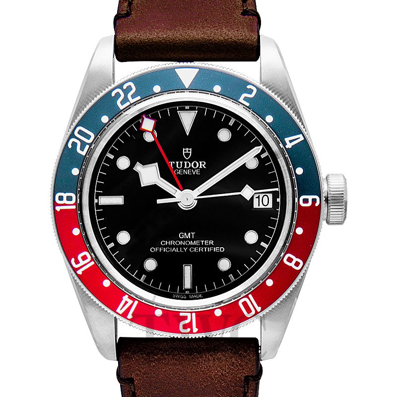 チュードル TUDOR 79830RB ヘリテージ ブラックベイ GMT デイト 自動巻き メンズ 美品 保証書付き_751038