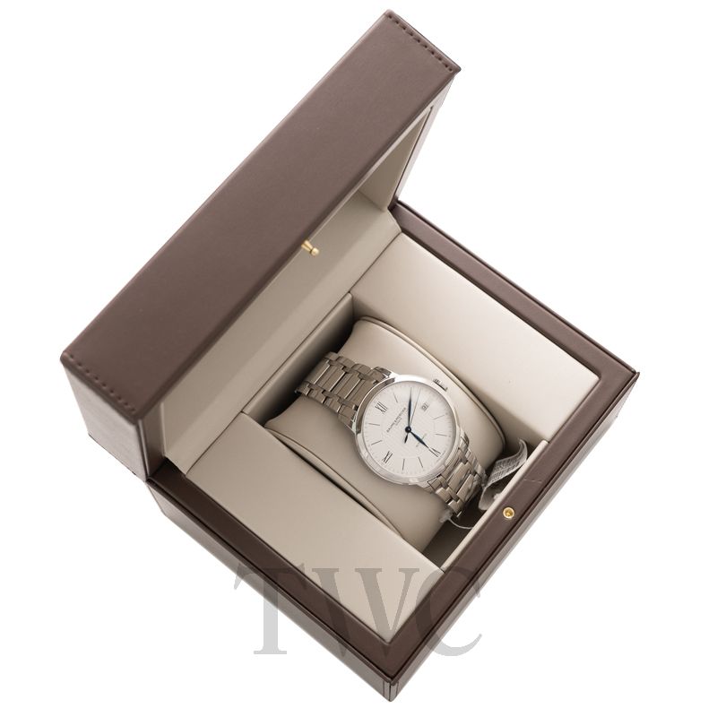 良品 BAUME & MERCIER ボームアンドメルシエ Classima クラシマ 69495 メンズ 手巻き シルバー文字盤 裏スケ 箱付き 送料無料