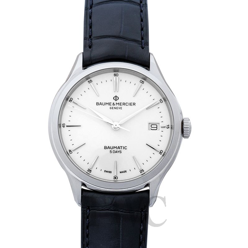 ボーム＆メルシェ Baume & Mercier 65717/MOA10141 クリフトン スモールセコンド 自動巻き メンズ 良品 _778212