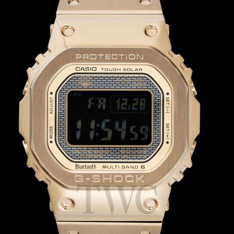 腕時計(デジタル)新品 CASIO G-SHOCK GMW- B5000GD-9JF 金 2個