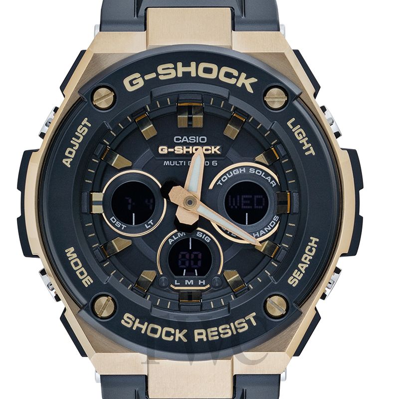 GST-W300G-1A9JF (腕時計G-SHOCK) ゴールド ブラック
