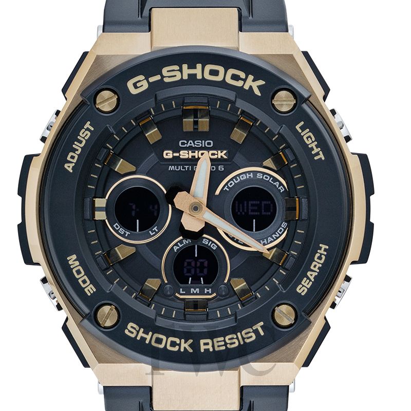 樹脂バンドカシオG SHOCK GST-W300G - omegasoft.co.id