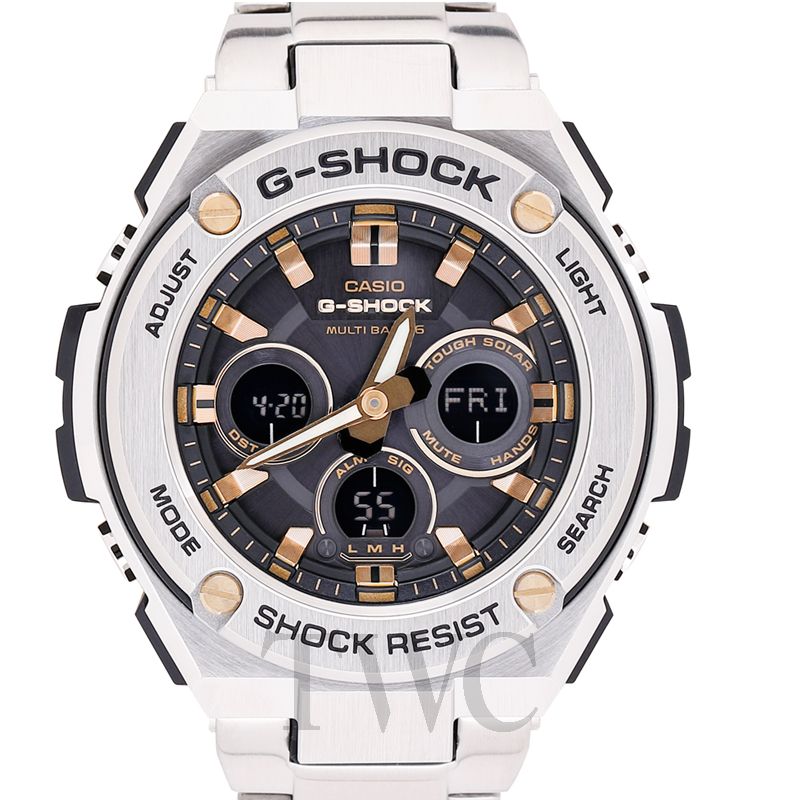 腕回りは約18cmG-SHOCK GST-W310D-1A9JF 電波ソーラー