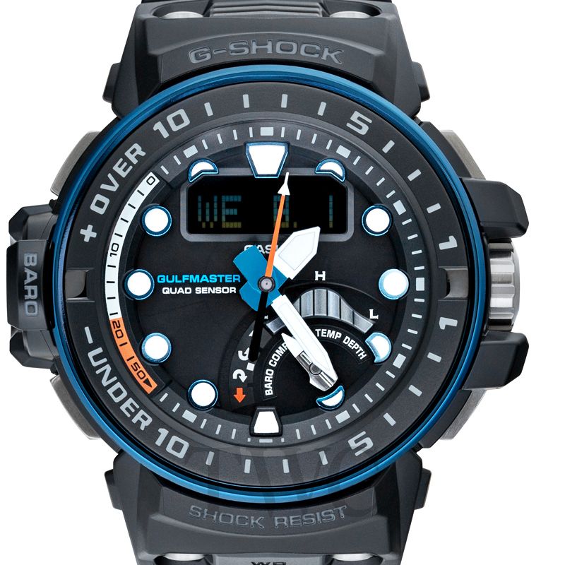 ☆G-SHOCK GWN-Q1000A-1AJF GULFMASTER 美品