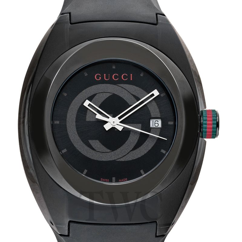 グッチ GUCCI 腕時計 メンズ SYNC ブラック YA137107A - 3