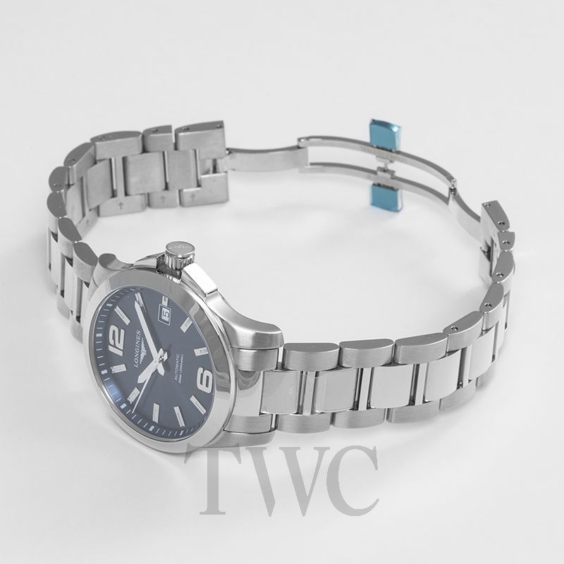 ロンジン LONGINES L3.776.4 コンクエスト デイト 自動巻き メンズ 美品 _757008